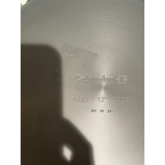 Calphalon Contemporary Hard-Anodized Aluminum Nonstick Cookware, Everyday Pan,12 - Picture 8 of 11